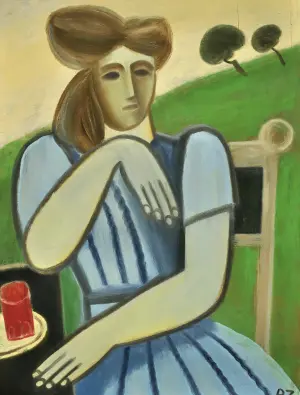 Пётр Зверховский, Дама в голубом (2014)