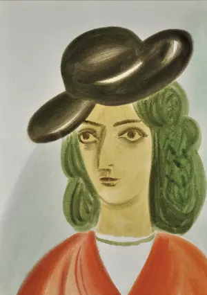 Пётр Зверховский, Дама в тёмной шляпе (2013)